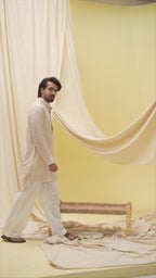 Urban Nawab Kurta (Beige)